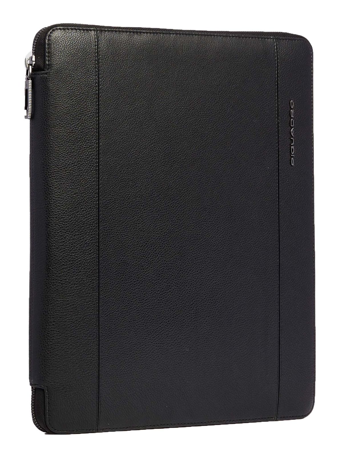 PIQUADRO Cronus Notepad Holder Black PIQUADRO Cronus Notepad Holder Black