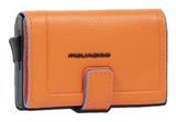 PIQUADRO Atlas Compact Wallet With Single Slider RFID Orange