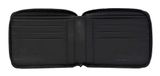 PIQUADRO PQ Earth Zip-Around Wallet RFID Black