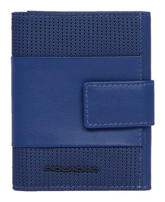 PIQUADRO PQ Earth Men's Pocket Wallet RFID Blue