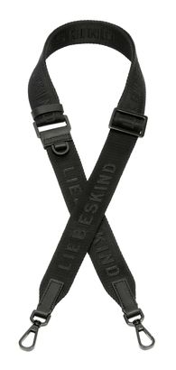 LIEBESKIND BERLIN Logo Webbing Strap 3,2 cm Black