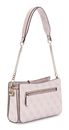 GUESS Zamira Top Zip Shoulder Bag Orchid Logo GUESS Zamira Top Zip Shoulder Bag Orchid Logo