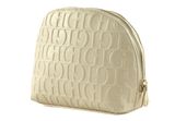 GUESS Television Dome Zip Bag Stone