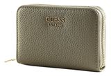 GUESS Brenton SLG Medium Zip Around Wallet Dark Taupe GUESS Brenton SLG Medium Zip Around Wallet Dark Taupe