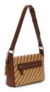 GUESS Simona Flap Shoulder Bag Natural / Cognac GUESS Simona Flap Shoulder Bag Natural / Cognac