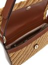 GUESS Simona Flap Shoulder Bag Natural / Cognac GUESS Simona Flap Shoulder Bag Natural / Cognac