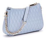 GUESS Betula Mini Crossbody Top Zip Stormy Blue