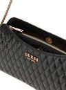 GUESS Betula Top Zip Shoulder Bag Black GUESS Betula Top Zip Shoulder Bag Black