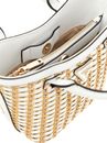 GUESS Atalia Mini Tote Natural / White GUESS Atalia Mini Tote Natural / White