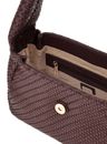 GUESS Francy Flap Shoulder Bag Aubergine GUESS Francy Flap Shoulder Bag Aubergine