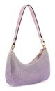 GUESS Zalina Mini Top Zip Shoulder Bag Silver GUESS Zalina Mini Top Zip Shoulder Bag Silver