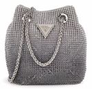 GUESS Zalina Mini Pouch Silver GUESS Zalina Mini Pouch Silver