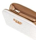 GUESS Betula SLG Medium Zip Around Wallet White