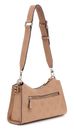 GUESS Cresidia Top Zip Shoulder Bag Beige GUESS Cresidia Top Zip Shoulder Bag Beige