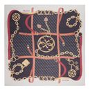 GUESS Foulard Scarf 125X125 Ivory Multi