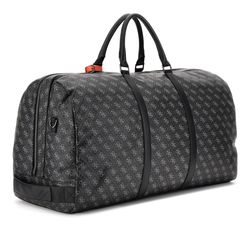 Sac De Voyage GUESS Pisa Double Zip Weekender - Noir, Neuf, 100% Polyamide
