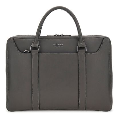 GUESS Parma Document Case Dark Grey