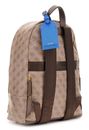 GUESS Milano Backpack Beige / Brown / Blue GUESS Milano Backpack Beige / Brown / Blue