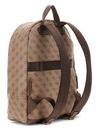 GUESS Milano Backpack Beige / Brown / Blue GUESS Milano Backpack Beige / Brown / Blue