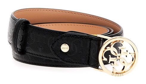 GUESS Betula Adjustable Pant Belt W85 Black - kürzbar