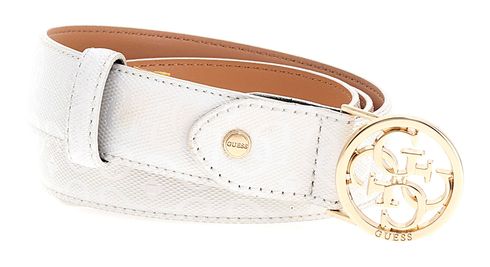 GUESS Betula Adjustable Pant Belt W85 White - kürzbar