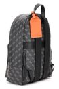 GUESS Milano Backpack Dark Black / Orange