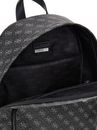 GUESS Milano Backpack Dark Black / Orange