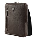 GUESS Torino Xbody Flat Bag Dark Brown GUESS Torino Xbody Flat Bag Dark Brown