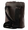 GUESS Torino Xbody Flat Bag Dark Brown GUESS Torino Xbody Flat Bag Dark Brown
