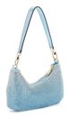 GUESS Zalina Mini Top Zip Shoulder Bag Powder Blue GUESS Zalina Mini Top Zip Shoulder Bag Powder Blue