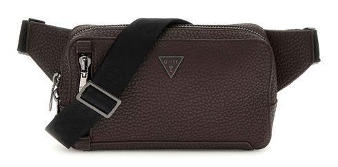 GUESS Torino Bumbag Dark Brown