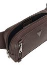 GUESS Torino Bumbag Dark Brown GUESS Torino Bumbag Dark Brown