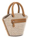 GUESS Beauvoir Mini Tote Cognac Multi GUESS Beauvoir Mini Tote Cognac Multi