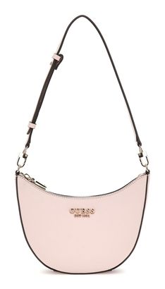 GUESS Fedana Mini Top Zip Shoulder Bag Light Rose