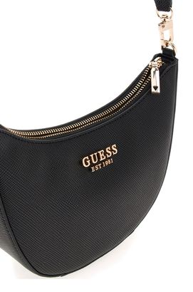 GUESS Fedana Mini Top Zip Shoulder Bag Black | Buy bags