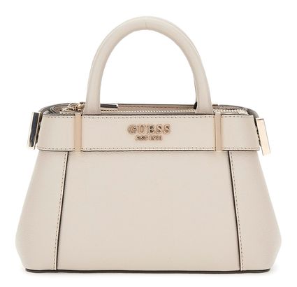 GUESS Anadela Mini Satchel Bag Taupe