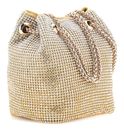 GUESS Zalina Mini Pouch Gold GUESS Zalina Mini Pouch Gold