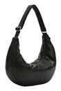 LIEBESKIND BERLIN Moon Sheep Natural Hobo Bag M Black LIEBESKIND BERLIN Moon Sheep Natural Hobo Bag M Black