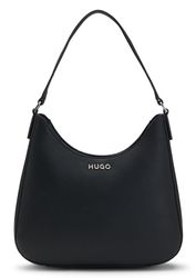 国内発☆関税込【HUGO】ホーボーバッグ Chris Sm Hugo Chris SM Hobo R.N. Black | Shoulder Bag