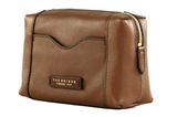 THE BRIDGE Gemma Beauty Bag Marrone 14 / Oro THE BRIDGE Gemma Beauty Bag Marrone 14 / Oro