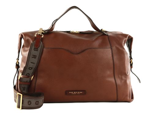 THE BRIDGE Gemma Duffle Bag Marrone 14 / Oro