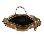 THE BRIDGE Unica Hand Bag S Marzapane Oro