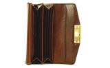 THE BRIDGE Ginevra Wallet Marrone 14 / Oro