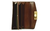 THE BRIDGE Ginevra Wallet Marrone 14 / Oro