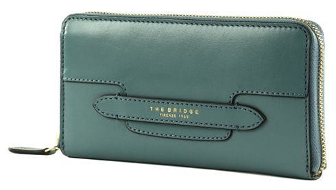 THE BRIDGE Lucrezia Ladie's Wallet Baby Blu Oro