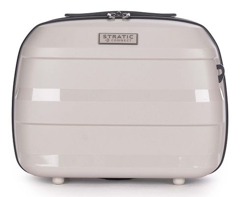 Stratic Straw + Beauty Case Beige