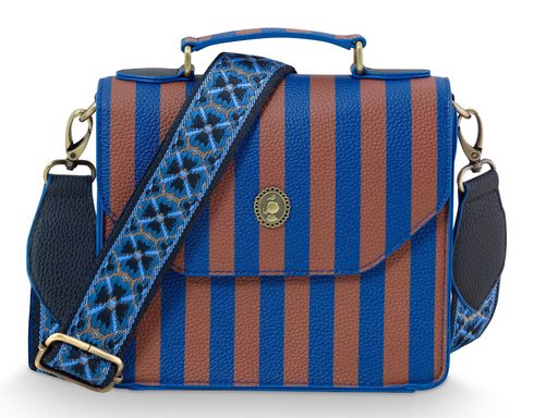 Pip Studio Frances Cross Body Bag Stripe S Blue