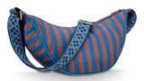 Pip Studio Freya Half Moon Cross Body Bag Stripe Blue