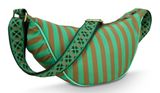 Pip Studio Freya Half Moon Cross Body Bag Stripe Green