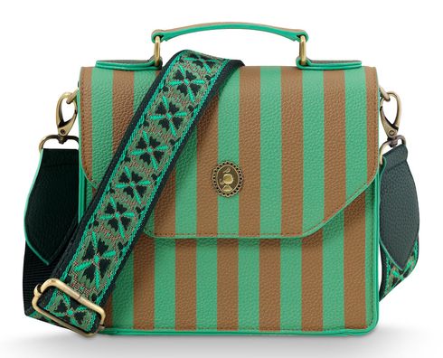 Pip Studio Frances Cross Body Bag Stripe S Green